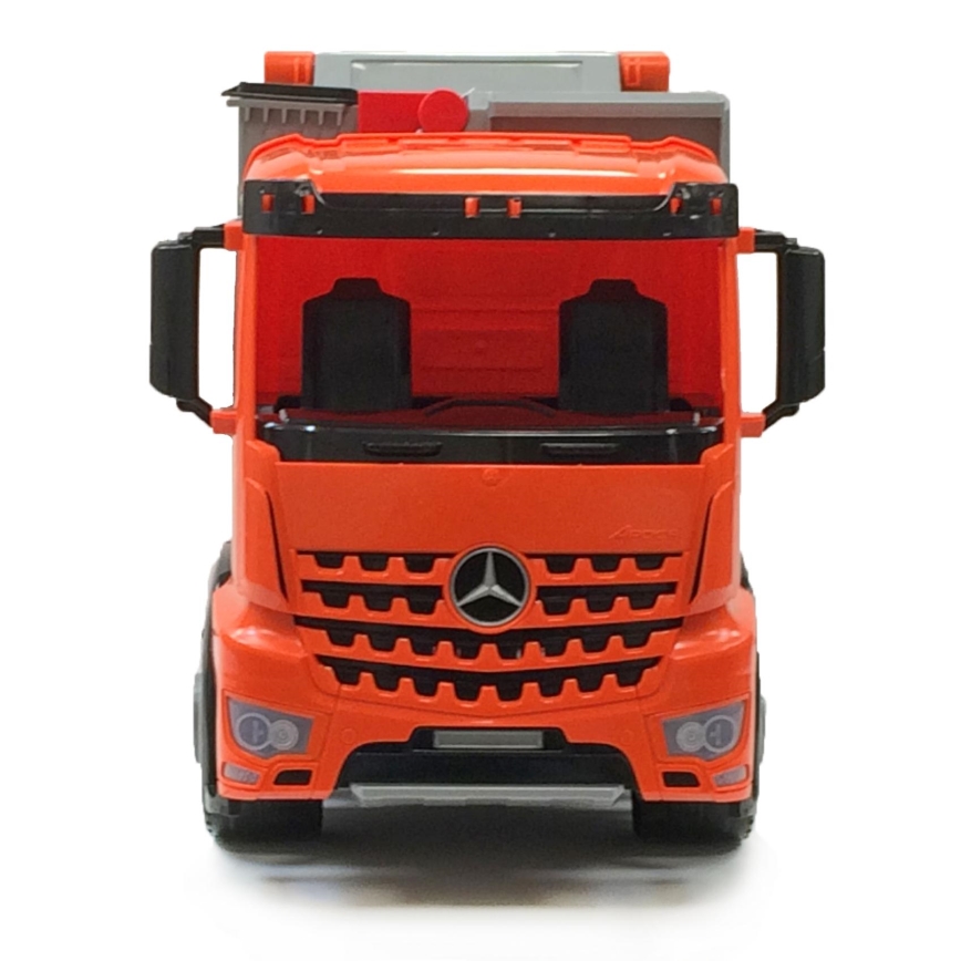 Mercedes vuilniswagen 72 cm rood