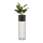 Metalen bloempot LOFT 70x20 cm goud/zwart