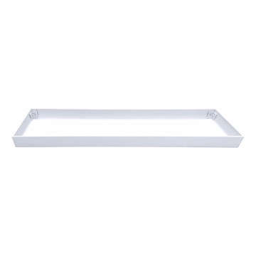 Metalen frame voor montage van LED-panelen STELLA 120x30 cm, wit