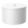 Metalen opbergdoos 12x17,5 cm wit