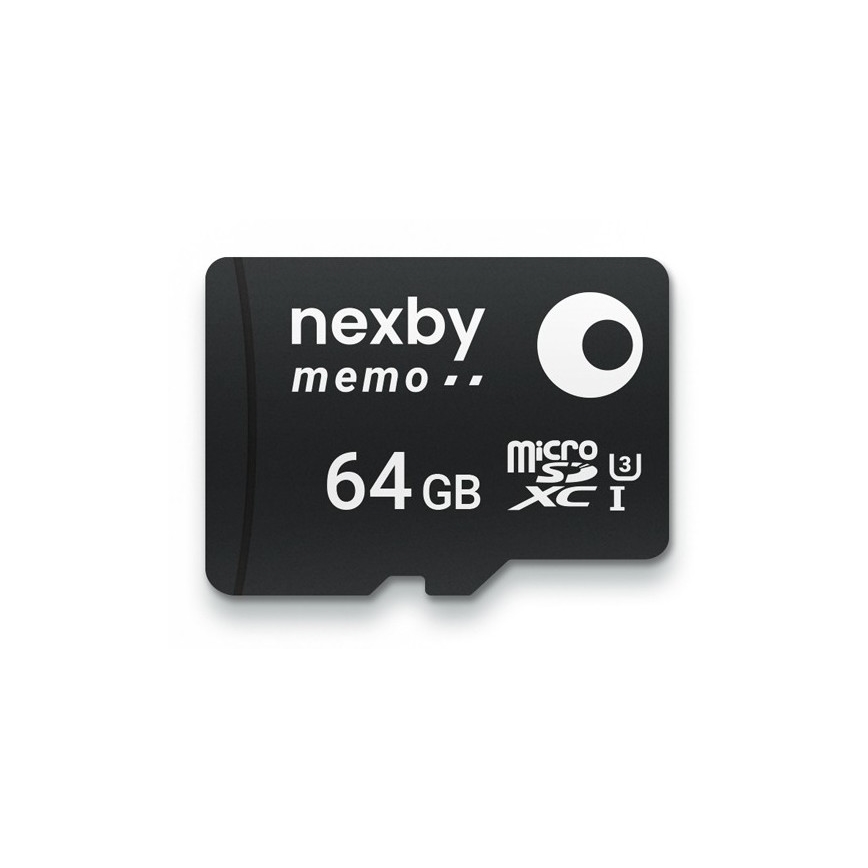 MicroSDXC 64GB U3 100MB/s + SD-adapter