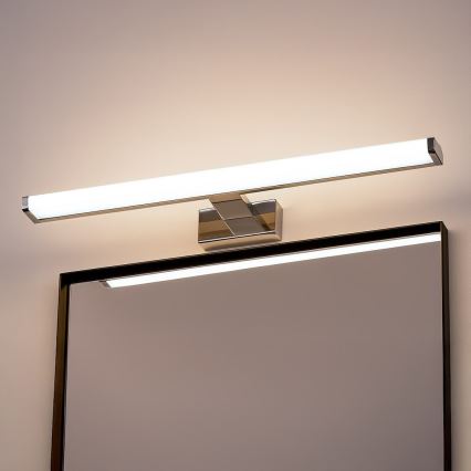 MIRORE LED-spiegelverlichting voor badkamer LED/10W/230V 60 cm IP44 glanzend chroom