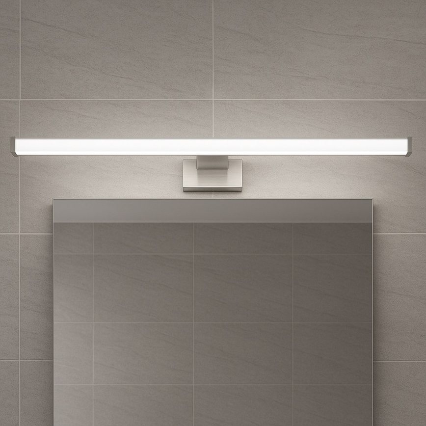 MIRORE LED-spiegelverlichting voor badkamer LED/10W/230V 60 cm IP44 glanzend chroom