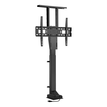 MK FLORIA MKF-19DM648 - Vloerstandaard voor tv 37-65 zwart SCHUKO + afstandsbediening