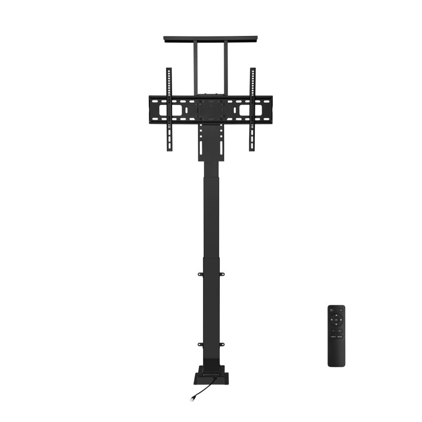 MK FLORIA MKF-19DM648 - Staande TV-beugel 37-65 zwart SCHUKO + afstandsbediening