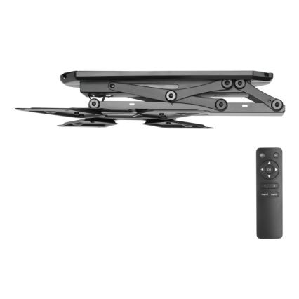 MK FLORIA MKF-20DM444 - Slimme plafondhouder voor tv 55 zwart Wi-Fi TUYA + afstandsbediening