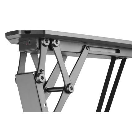 MK FLORIA MKF-20DM444 - Slimme plafondhouder voor tv 55 zwart Wi-Fi TUYA + afstandsbediening