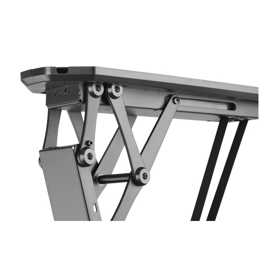 MK FLORIA MKF-20DM444 - Slimme plafondhouder voor tv 55 zwart Wi-Fi TUYA + afstandsbediening