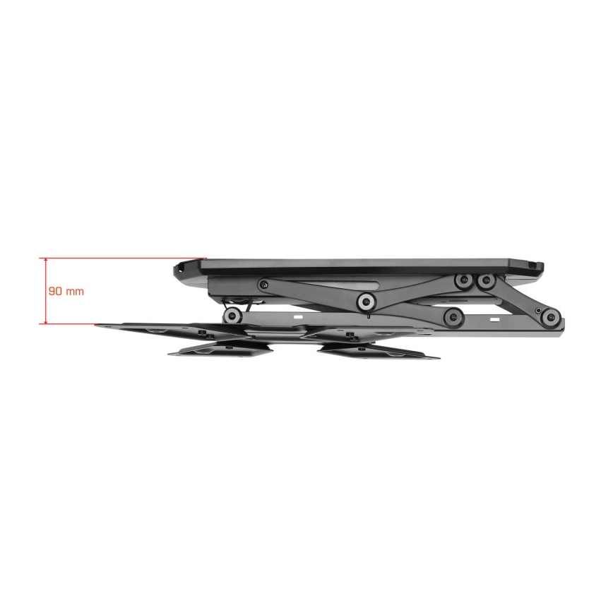 MK FLORIA MKF-20DM444 - Slimme plafondhouder voor tv 55 zwart Wi-Fi TUYA + afstandsbediening