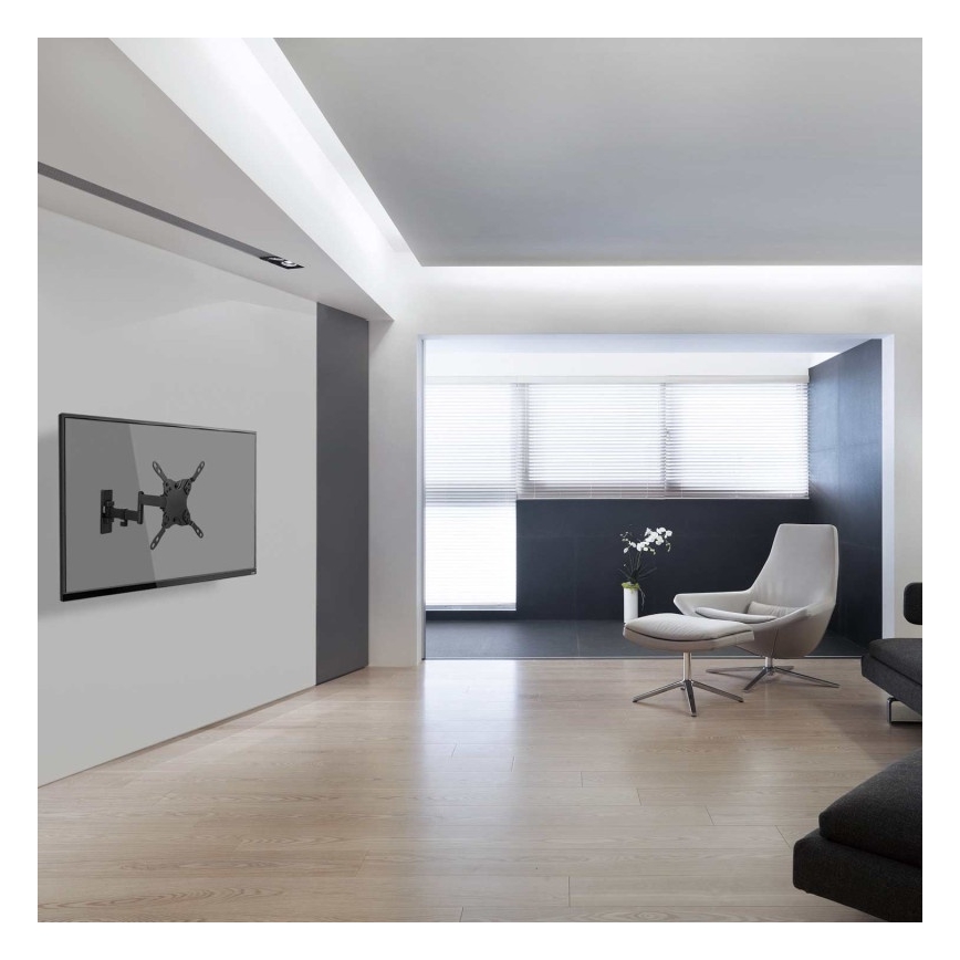 MK FLORIA MKF-21DP224 - Wandhouder voor TV met gewricht 46" zwart