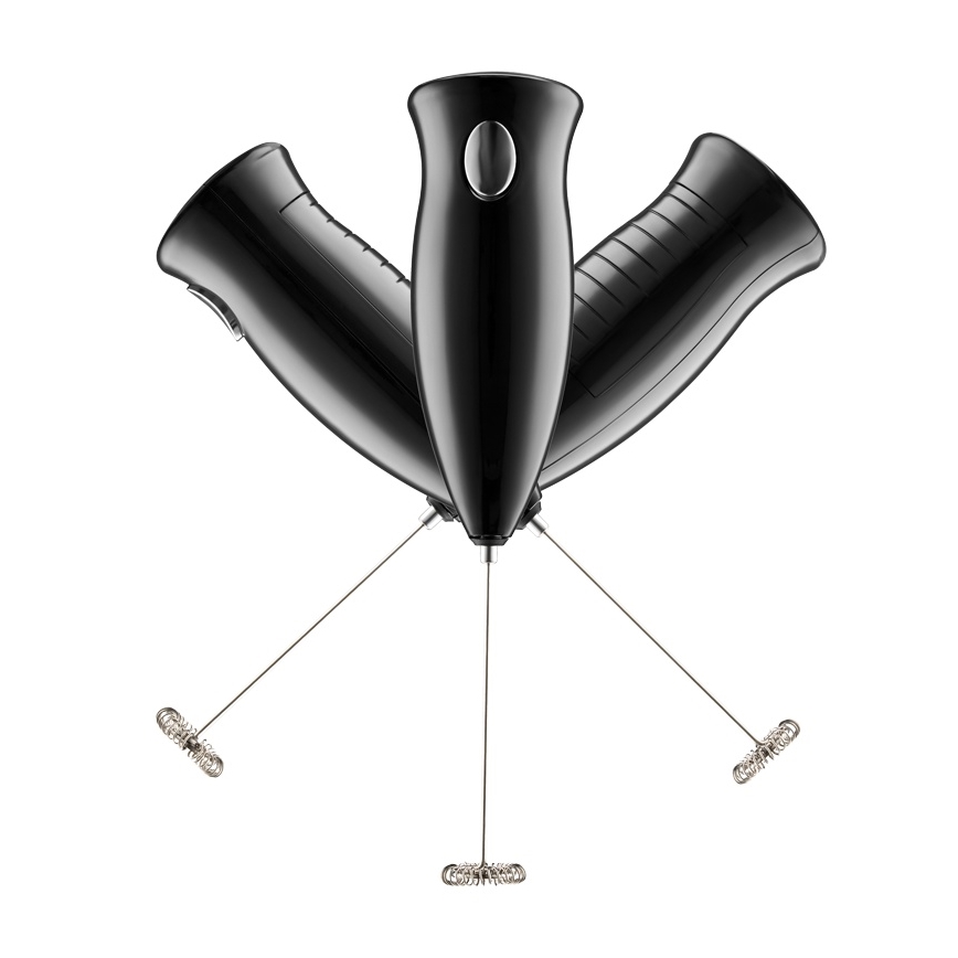 MK FLORIA MKF-23MF10B - Melkopschuimer 2xAA zwart