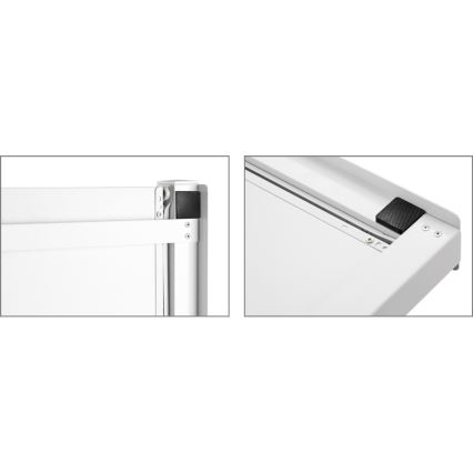 MK FLORIA MKF-23MZ601 - Stapelkit voor wasmachine en droger met uitschuifbaar gedeelte 60 cm wit