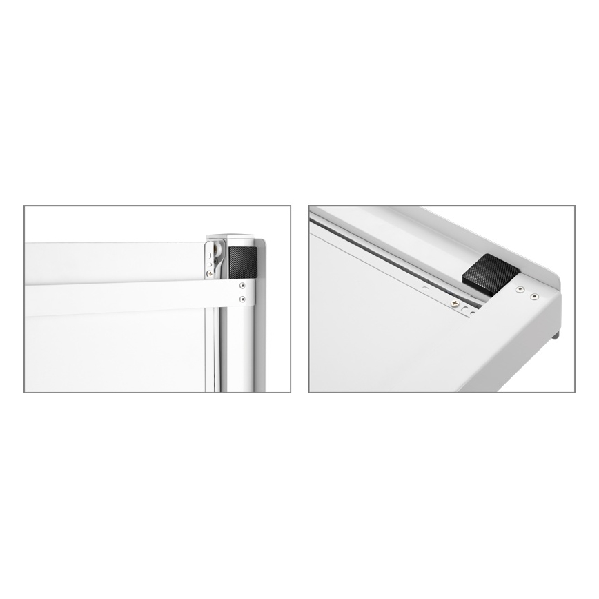 MK FLORIA MKF-23MZ601 - Stapelkit voor wasmachine en droger met uitschuifbaar gedeelte 60 cm wit