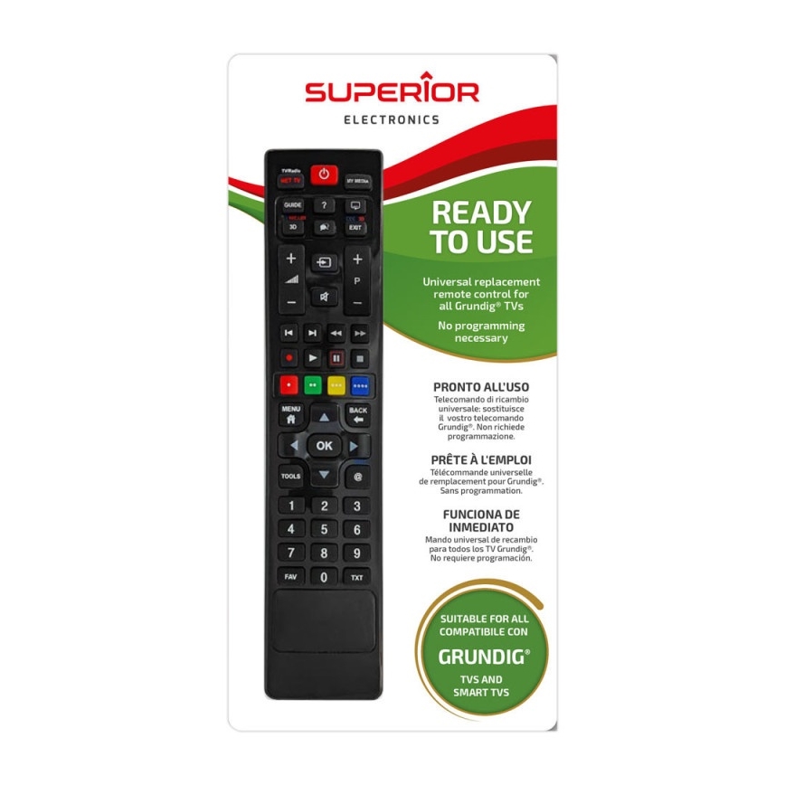 MK FLORIA Superior AB UNI TV Grundig - Vervanging afstandsbediening voor TVs from the Grundig brand