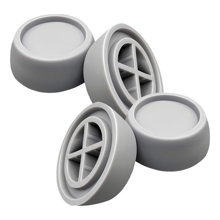MK FLORIA Superior Anti-vibration PADS - Antivibratie rubberen pads voor wasmachines 4 stuks