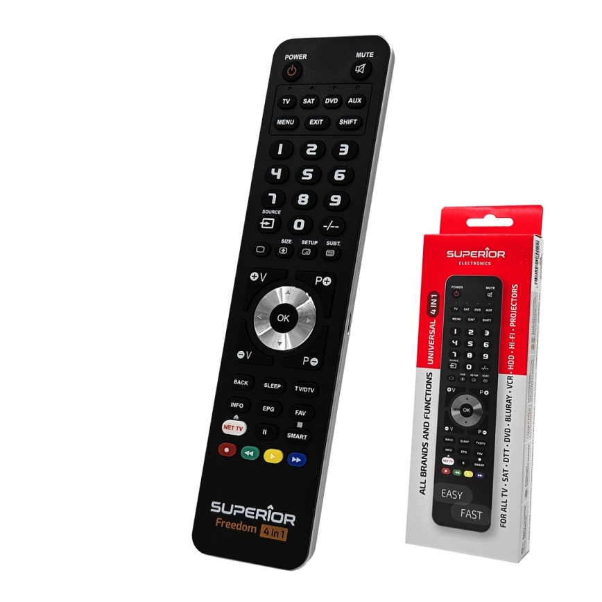 MK FLORIA Superior FREEDOM 4in1 USB - Afstandsbediening 4in1 USB