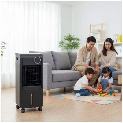 Mobiele luchtkoeler VIENTO COOL-R 65W/230V zwart + afstandsbediening