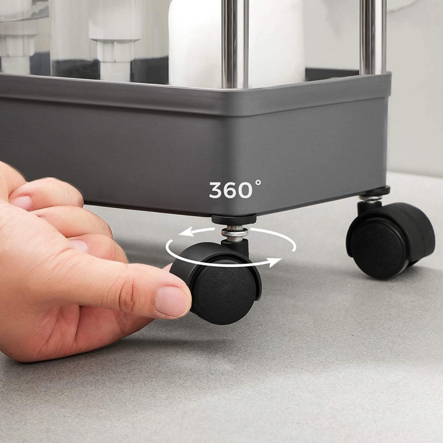 Mobiele opbergwagen MARGE grijs