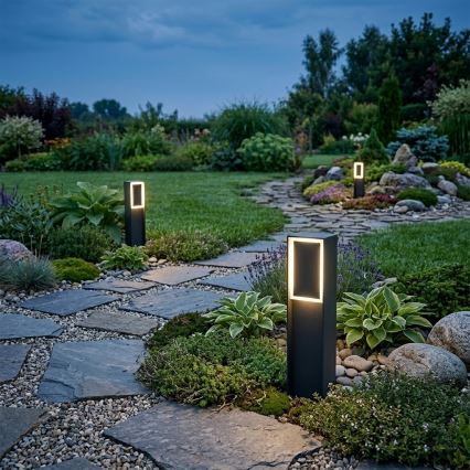 MODO LED buitenlamp, 4,8 W, 230 V, 4000 K, IP44, 30 cm, zwart