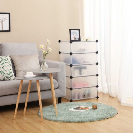 Modulaire kast met lades BOXIFY wit