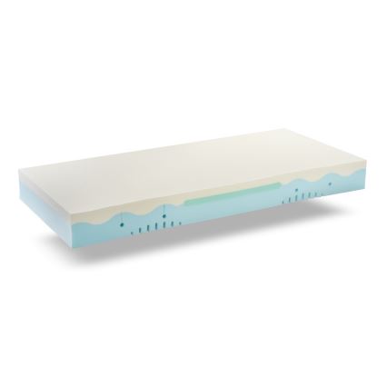 Monarch - Matras met 3 zones MESSINA 90x200 cm hoes Silver Medicott