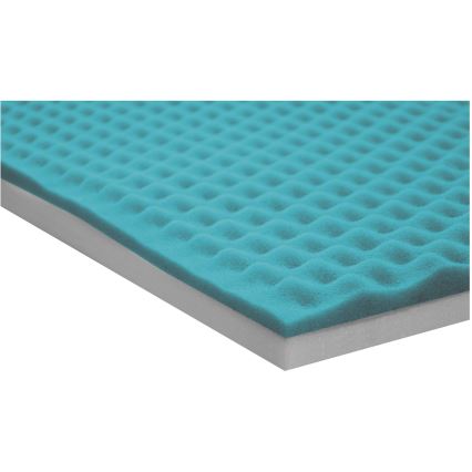 Monarch - Orthopedische dekmatras MONZA 90x200 cm hoes Silver Medicott