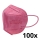 Mondkapje in Kindermaat FFP2 ROSIMASK MR-12 NR roze 100stuks