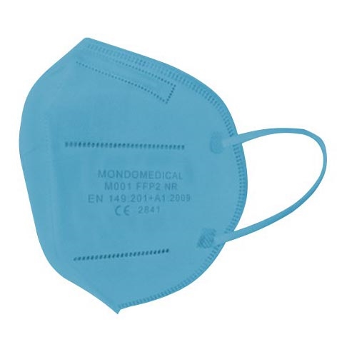 Mondo Medical Mondkapje FFP2 NR Licht blauw 1stuk