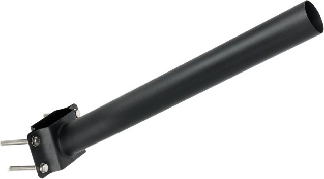 Montagebeugel voor buitenverlichting BASE Ø 48 mm zwart