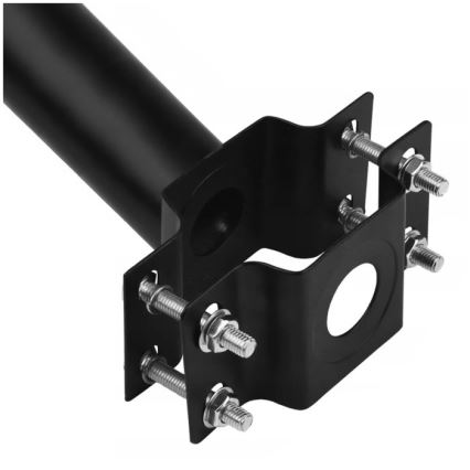 Montagebeugel voor buitenverlichting BASE Ø 48 mm zwart