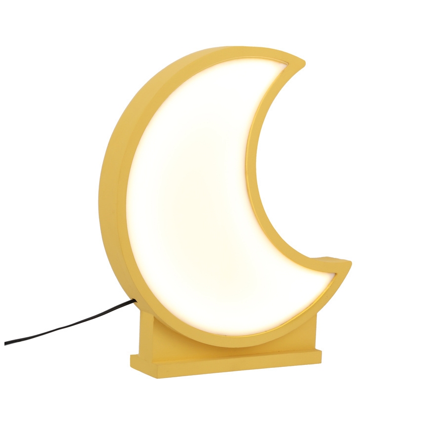 MOON LED Kindertafellamp 12W 230V Geel