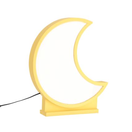 MOON LED Kindertafellamp 12W 230V Geel