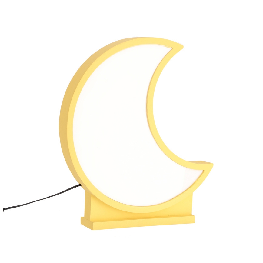 MOON LED Kindertafellamp 12W 230V Geel