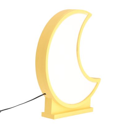 MOON LED Kindertafellamp 12W 230V Geel