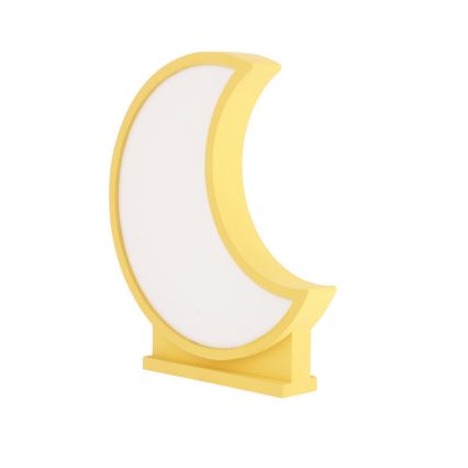 MOON LED Kindertafellamp 12W 230V Geel