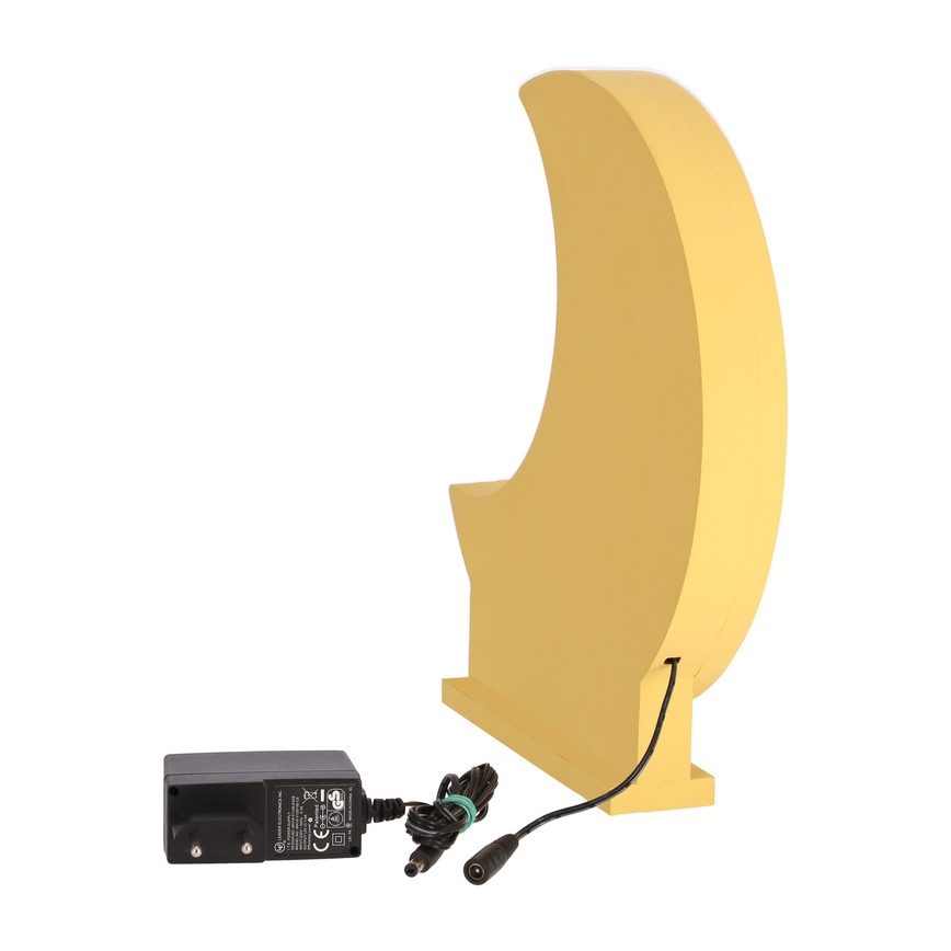 MOON LED Kindertafellamp 12W 230V Geel