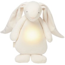 Moonie - Kinder nachtlampje konijn cream