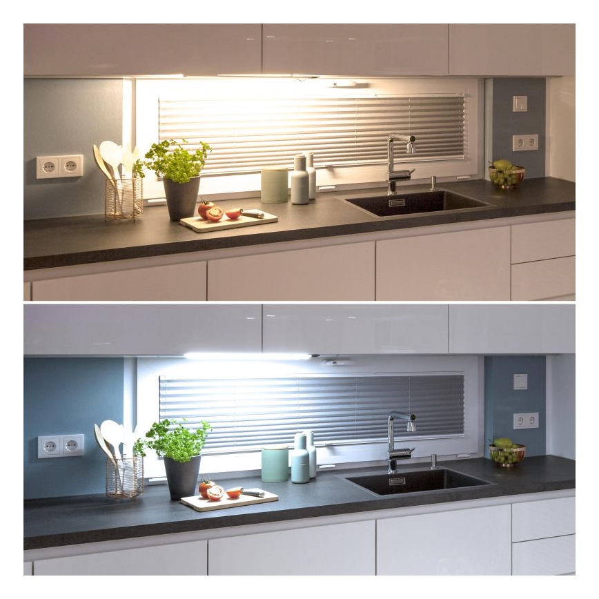 Müller-Licht - dimbaar LED-onderbouwarmatuur met bewegingssensor OLUS LED/11W/230V 3000/4000K