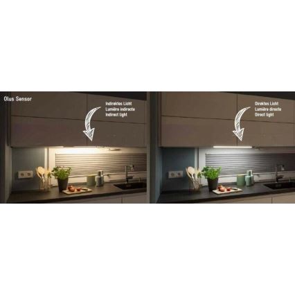 Müller-Licht - dimbaar LED-onderbouwarmatuur met bewegingssensor OLUS LED/11W/230V 3000/4000K