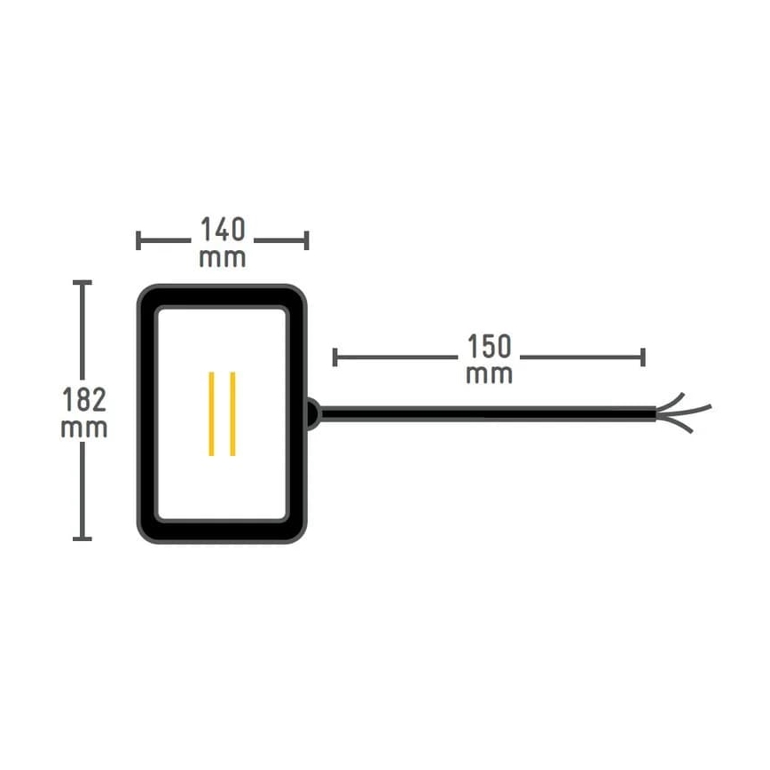 Müller-Licht - LED RGBW Dimbaar buitenshuis Schijnwerper LED/10W/230V IP65 + afstandsbediening