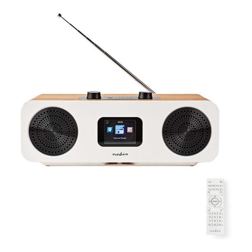 Multifunctionele Internet Radio 34W/230V DAB+ FM Wifi Bluetooth USB + afstandsbediening