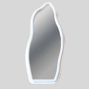 muur spiegel 120x50 cm wit