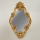 muur spiegel 27,8x19,5 cm goud