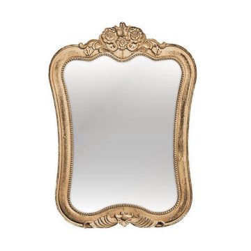 muur spiegel 69x49 cm goud