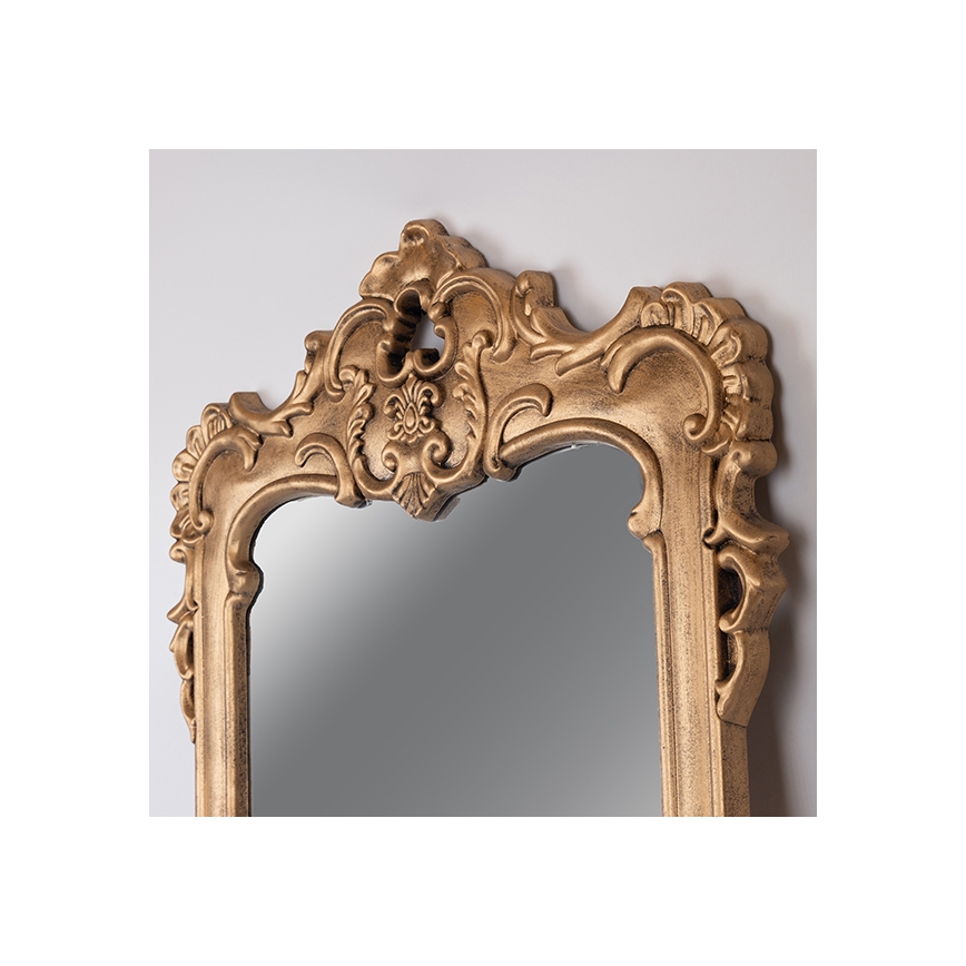 muur spiegel 69x49 cm goud