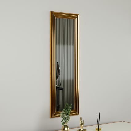 muur spiegel BOSS 90x30 cm goud