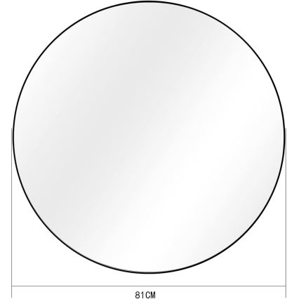 muur spiegel diameter 81 cm