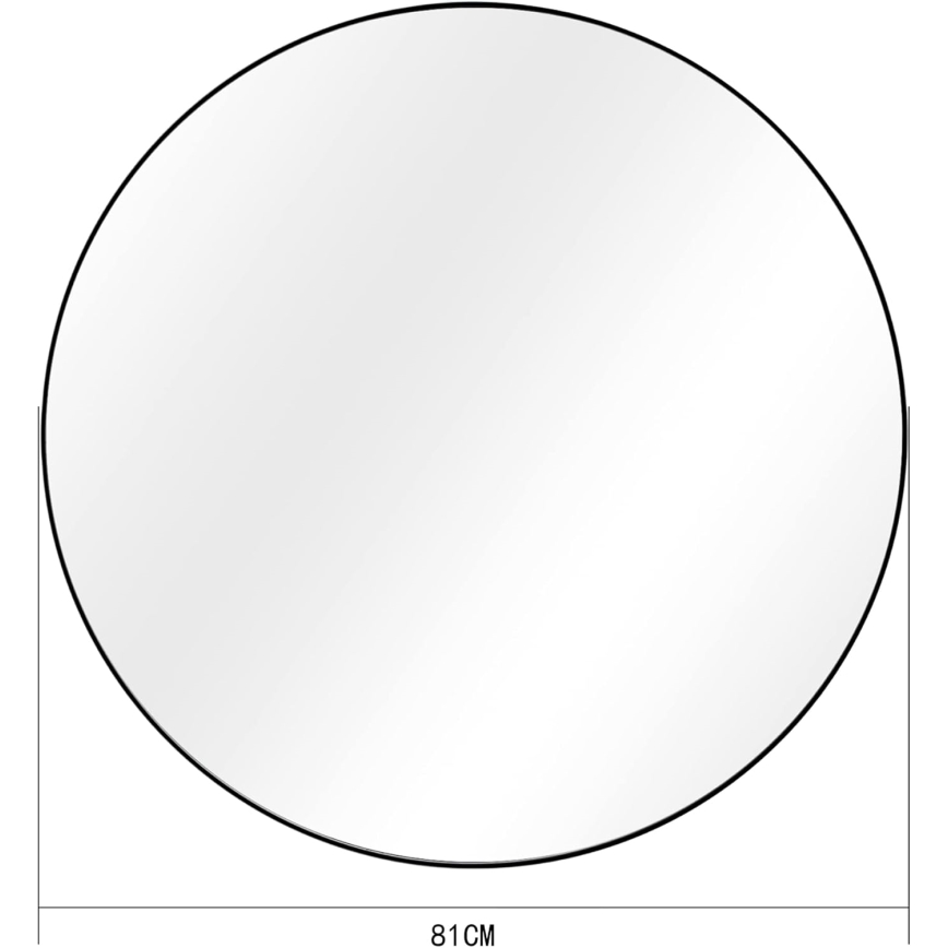 muur spiegel diameter 81 cm