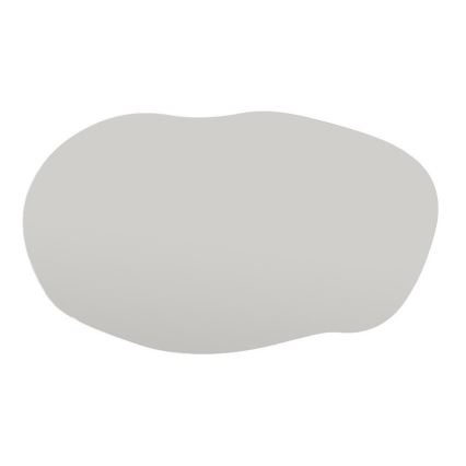 muur spiegel LOSSA 89x52 cm zwart