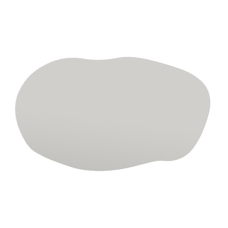 muur spiegel LOSSA 89x52 cm zwart